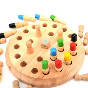 Kids Wooden Memory Match Stick Chess Game Fun Block Board Game Educational Color Cognitive Children Training Gifts Ability Toy
Kids Wooden Memory Match Stick Chess Game Fun Block Board Game Educational Color Cognitive Children Training Gifts Ability Toy