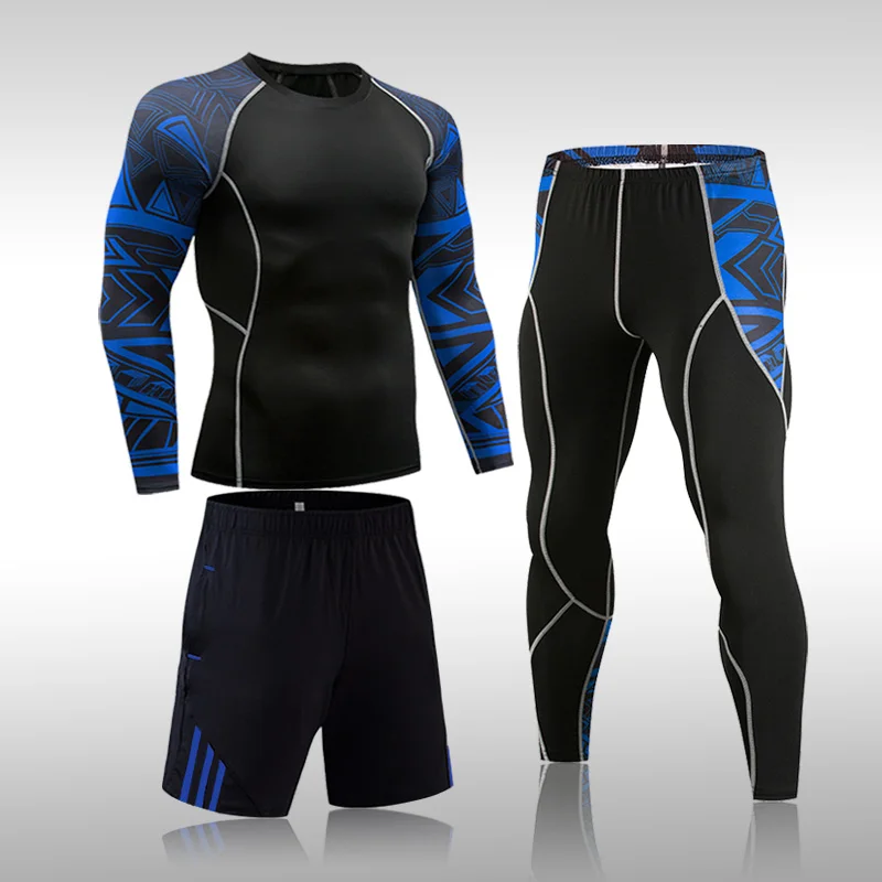 Men's Compression Sport Suits Gym Tights Training Clothes Workout Jogging Set Running Rashguard Tracksuit Sportswear For Men
Men's Compression Sport Suits Gym Tights Training Clothes Workout Jogging Set Running Rashguard Tracksuit Sportswear For Men