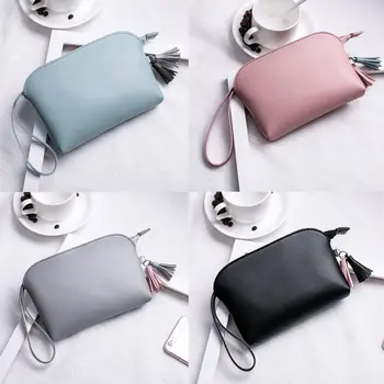 Women Multifunction Purse Makeup Cosmetic Bag Toiletry Case Pouch Travel Portable Bag Tassel Solid Color Makeup bag Coin Purses
Women Multifunction Purse Makeup Cosmetic Bag Toiletry Case Pouch Travel Portable Bag Tassel Solid Color Makeup bag Coin Purses