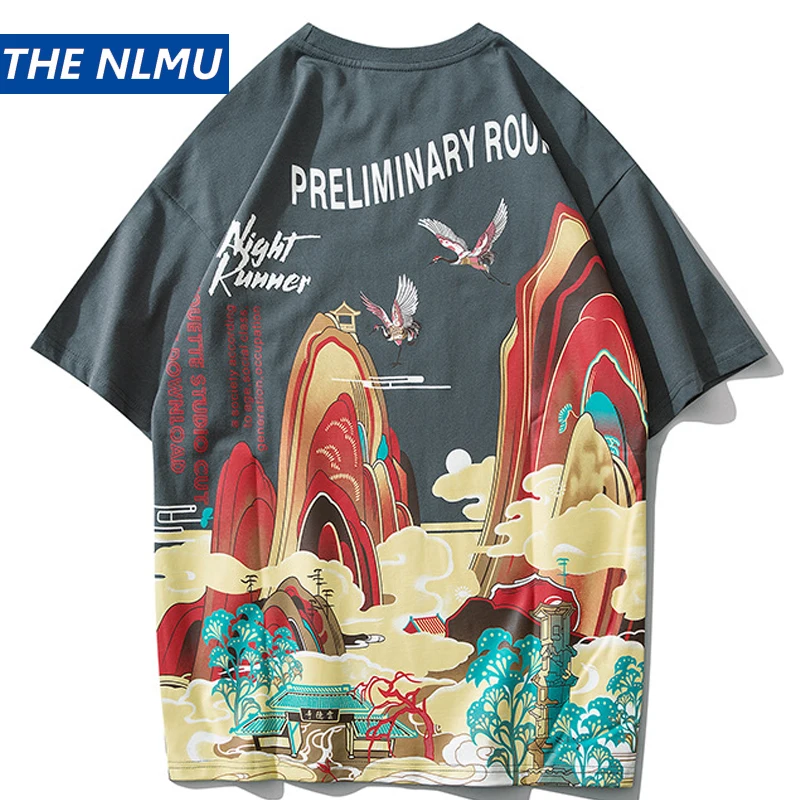 2020 New Streetwear T Shirt Men Hip Hop Chinese Colorful Fairyland Tshirt Short Sleeve Summer T-Shirt Fashion Tops Tees HT045
2020 New Streetwear T Shirt Men Hip Hop Chinese Colorful Fairyland Tshirt Short Sleeve Summer T-Shirt Fashion Tops Tees HT045