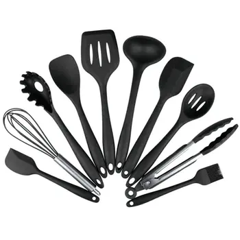 10PCS/SETDurable Silicone Non-Stick Kitchenware Heat Resistant Kitchen Cooking Utensils Baking Tool Cooking Tool Sets
10PCS/SETDurable Silicone Non-Stick Kitchenware Heat Resistant Kitchen Cooking Utensils Baking Tool Cooking Tool Sets