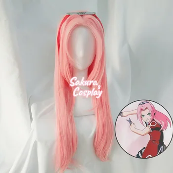 Anime Naruto Haruno Sakura Cosplay Pink Long Straight Heat Resistant Synthetic Hair with Red Headhand Halloween Party + Wig Cap
Anime Naruto Haruno Sakura Cosplay Pink Long Straight Heat Resistant Synthetic Hair with Red Headhand Halloween Party + Wig Cap