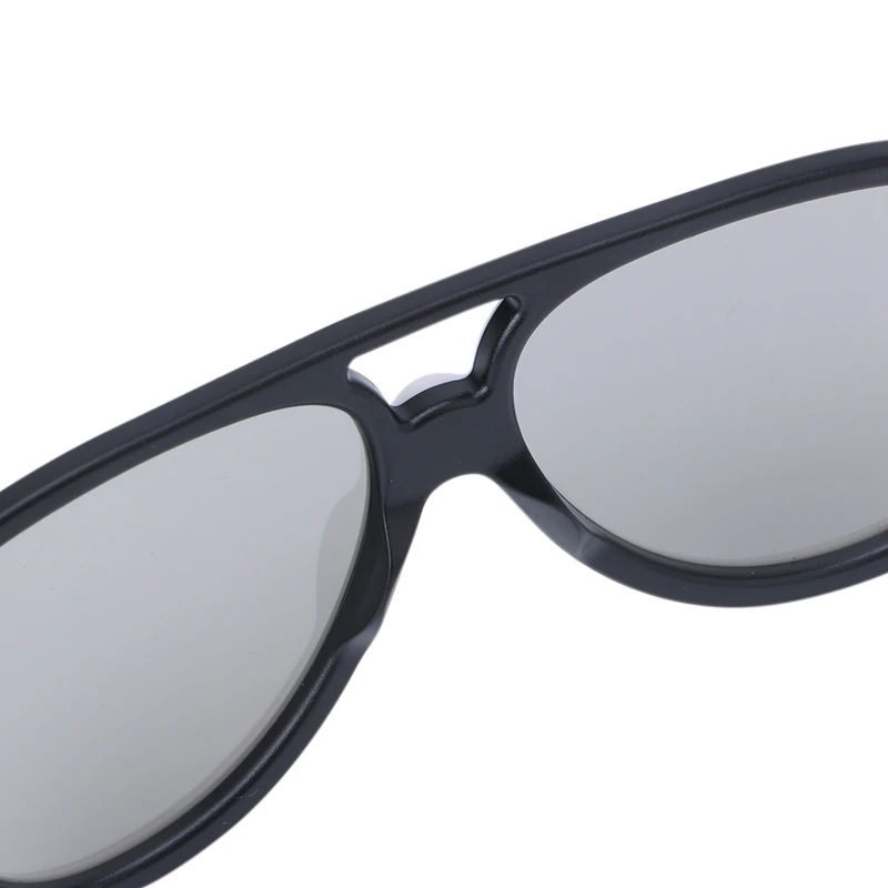 Universal Circular Passive Polarized 3D Glasses For TV Real 3D Cinema 0.42mm