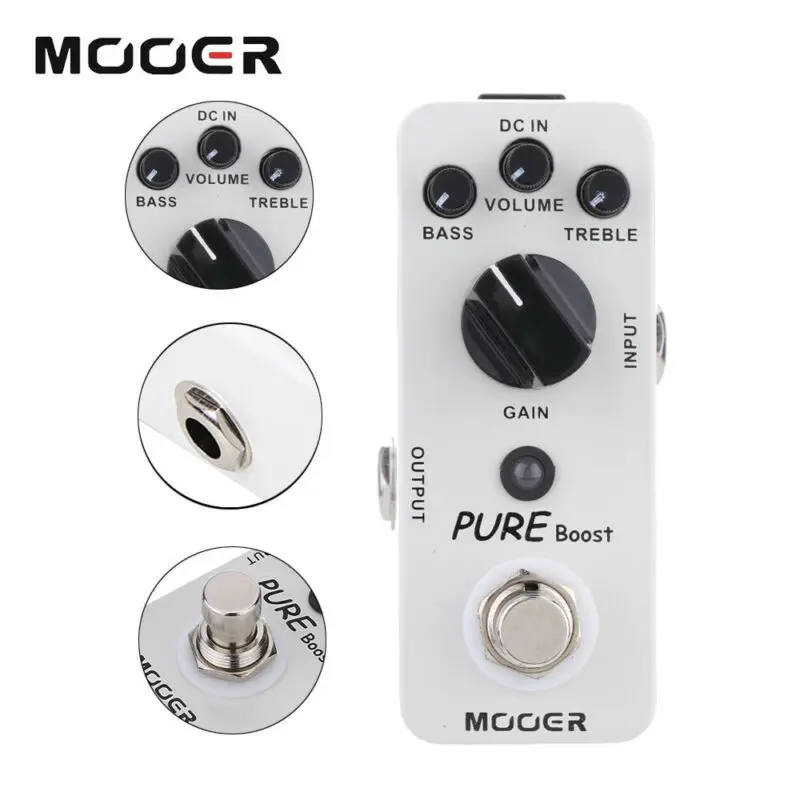 Mooer Mbt2 Pure Boost педаль эффектов для электрогитары электрогитара, эффектор для акустической фотомузыки
Mooer Mbt2 Pure Boost педаль эффектов для электрогитары электрогитара, эффектор для акустической фотомузыки