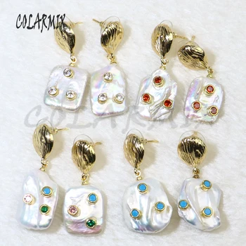 5 Pairs free form pearl earrings fashion accessories earrings mix colors charm earrings dangle earrings for women 9512
5 Pairs free form pearl earrings fashion accessories earrings mix colors charm earrings dangle earrings for women 9512