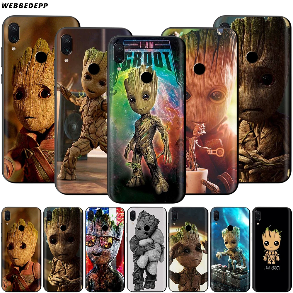 Webbedepp Guardians Groot Marvel Case for Xiaomi Redmi 4A 4X 5 5A 6 6A 7 7A S2 Note Go K20 Pro Plus Prime
Webbedepp Guardians Groot Marvel Case for Xiaomi Redmi 4A 4X 5 5A 6 6A 7 7A S2 Note Go K20 Pro Plus Prime