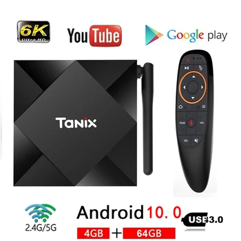 NEW Android 10.0 TV Box Max 4GB RAM 64GB ROM Allwinner H616 Tanix TX6S Android 10 QuadCore 6K Dual Wifi TX6 Media Player Youtube 
NEW Android 10.0 TV Box Max 4GB RAM 64GB ROM Allwinner H616 Tanix TX6S Android 10 QuadCore 6K Dual Wifi TX6 Media Player Youtube