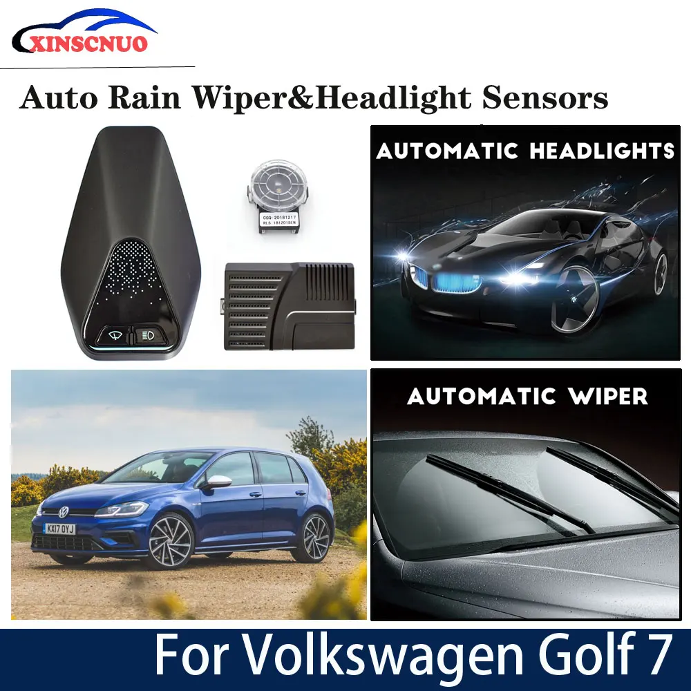 Auto smart wiper and headlight sensor For Volkswagen VW Golf 7 2018 2019 driving assistant system
Auto smart wiper and headlight sensor For Volkswagen VW Golf 7 2018 2019 driving assistant system