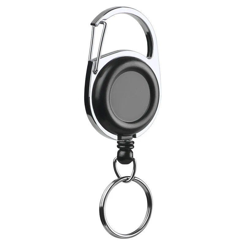 Wire Rope Keychain 60cm Badge Reel Retractable Recoil Anti Lost Ski Pass ID Card Holder Key Ring Keyring Steel Cor
Wire Rope Keychain 60cm Badge Reel Retractable Recoil Anti Lost Ski Pass ID Card Holder Key Ring Keyring Steel Cor