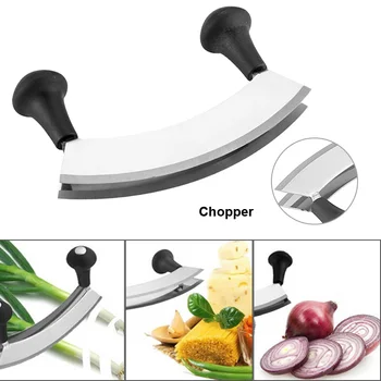 Double-sided Stainless Steel Chopper Cutlery with Plastic Handle Double-sided Thickening Restaurant Kitchen Tools PI669
Double-sided Stainless Steel Chopper Cutlery with Plastic Handle Double-sided Thickening Restaurant Kitchen Tools PI669