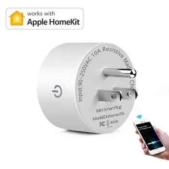 Homekit WIFI Smart Home US Plug 10A Siri Voice Control Smart House Wall Socket Wireless Remote Timing Outlet For Apple Homkit
Homekit WIFI Smart Home US Plug 10A Siri Voice Control Smart House Wall Socket Wireless Remote Timing Outlet For Apple Homkit