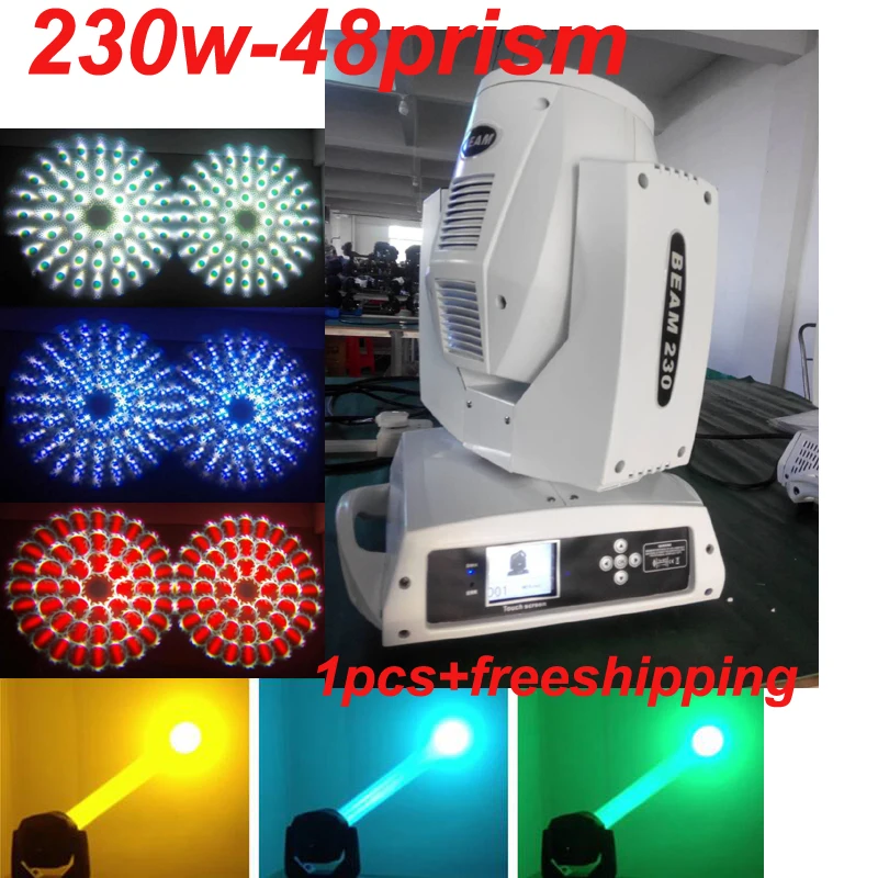 high quality touch screen beam 230w 7r sharpy beam moving head with 48 prisms DMX 16/20CH for stage wedding party club event
high quality touch screen beam 230w 7r sharpy beam moving head with 48 prisms DMX 16/20CH for stage wedding party club event