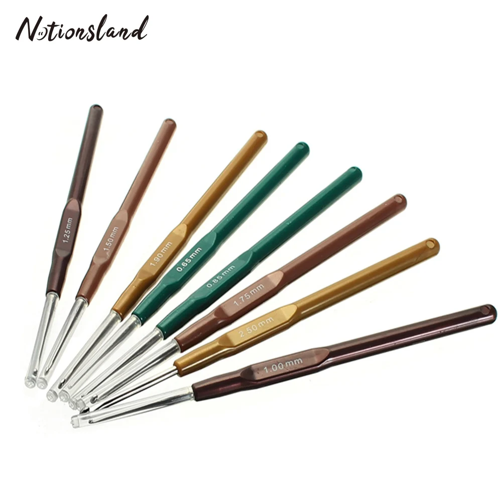 8pcs/Set Knitting Needles Crochet Hooks Tool Plastic Handle Weave Crochet Needles Sweater Sewing Needles Kit
8pcs/Set Knitting Needles Crochet Hooks Tool Plastic Handle Weave Crochet Needles Sweater Sewing Needles Kit