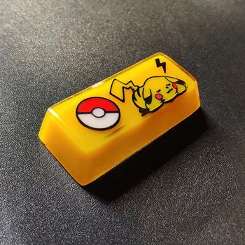 Customized Pikachu Backlight Resin Keycaps For Cherry Mx Switch Mechanical Keyboard Decoration Pokemon ESC Enter Spacebar
Customized Pikachu Backlight Resin Keycaps For Cherry Mx Switch Mechanical Keyboard Decoration Pokemon ESC Enter Spacebar