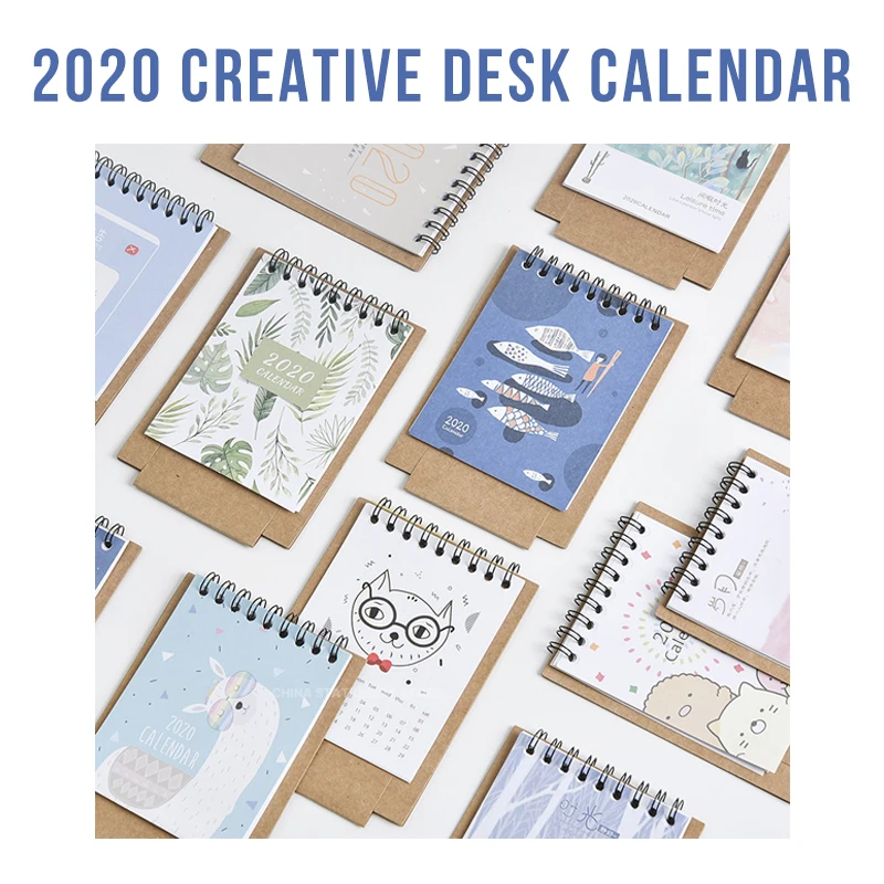 2020 Creative Japanese-style Calendar Desktop Calendar Cartoon Cute DIY Kraftpaper Small Calendar Desk Calendar Customizable
2020 Creative Japanese-style Calendar Desktop Calendar Cartoon Cute DIY Kraftpaper Small Calendar Desk Calendar Customizable