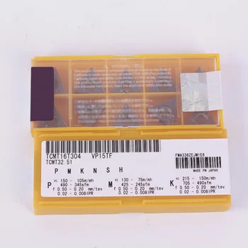 10pcs/kit TCMT16T304 VP15TF TCMT32.51 CNC Tool Carbide Inserts For Steel Tools
10pcs/kit TCMT16T304 VP15TF TCMT32.51 CNC Tool Carbide Inserts For Steel Tools