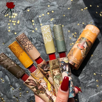 Rosemary 5 Colors Lip Tint Liquid Lipstick Mirror Surface Lip Gloss Long Lasting Moisturizing Nonstick Cup Sexy Lips Makeup
Rosemary 5 Colors Lip Tint Liquid Lipstick Mirror Surface Lip Gloss Long Lasting Moisturizing Nonstick Cup Sexy Lips Makeup