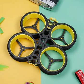 iFlight 142mm Wheelbase BumbleBee CineWhoop Frame Kit with 2mm Arm/propeller Guards for 3inch Propeller for FPV Racing Drone
iFlight 142mm Wheelbase BumbleBee CineWhoop Frame Kit with 2mm Arm/propeller Guards for 3inch Propeller for FPV Racing Drone