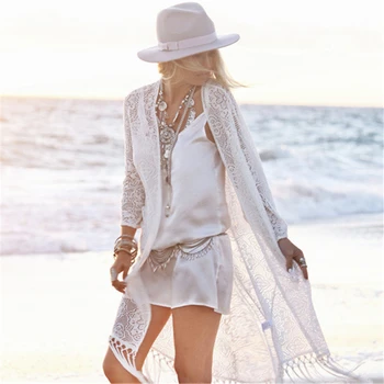 White Beach Cover Ups Women Summer Beach Dress Bathing Suits Bikinis Cover Up Solid Mesh Free Size Ladies Tunic Beachwear Sexy
White Beach Cover Ups Women Summer Beach Dress Bathing Suits Bikinis Cover Up Solid Mesh Free Size Ladies Tunic Beachwear Sexy
