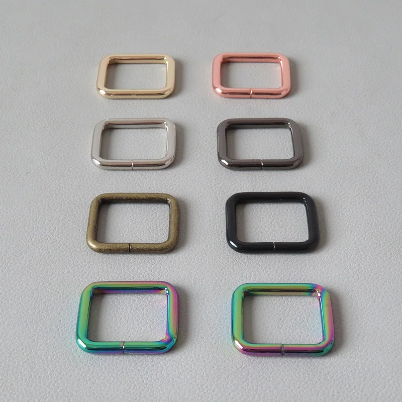 50Pcs 25mm Metal Rectangular Buckle Belt Loop Ring For Bag Backpack Straps Sewing Accessory Dog Leads Leash Leather Craft Clasps
50Pcs 25mm Metal Rectangular Buckle Belt Loop Ring For Bag Backpack Straps Sewing Accessory Dog Leads Leash Leather Craft Clasps