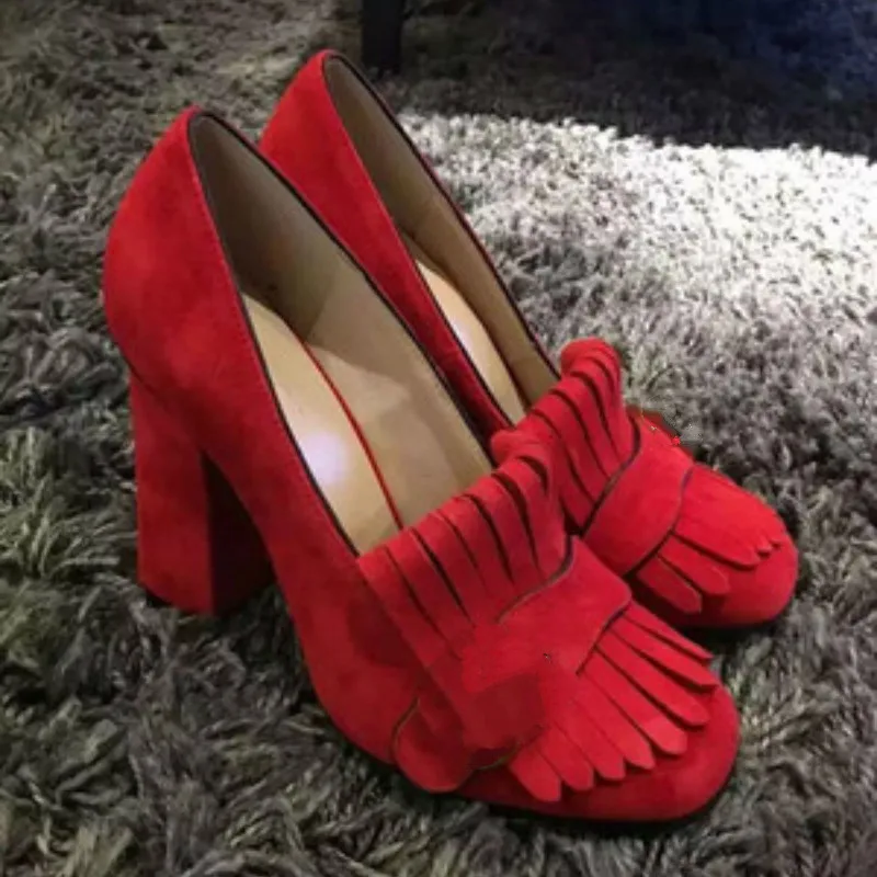 Dropshipping Heel Height Newady Leather High Heels Suede Women Macrame Shoes Genuine Leather Famous Designers Design Casual
Dropshipping Heel Height Newady Leather High Heels Suede Women Macrame Shoes Genuine Leather Famous Designers Design Casual