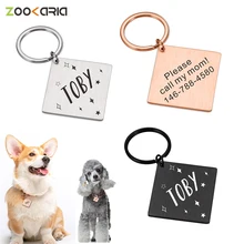 Personalized Pet Dog Tags Engraved Cat DIY Tags Customized For Puppy kitten Pets Identity At Home Id Tags Dog Collar Accessories
Personalized Pet Dog Tags Engraved Cat DIY Tags Customized For Puppy kitten Pets Identity At Home Id Tags Dog Collar Accessories