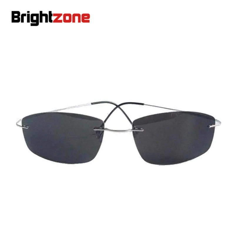 Очки солнцезащитные унисекс без оправы, из титана, с защитой UV400
Очки солнцезащитные унисекс без оправы, из титана, с защитой UV400