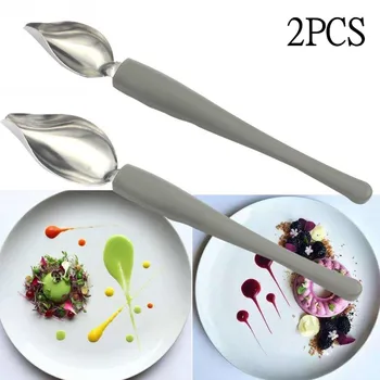 Chef Decoration Spoon Decorate Sushi Food Draw Tool Design Sauce Dressing Plate Dessert Bakeware Cake Gastronomy Coffee Spoon
Chef Decoration Spoon Decorate Sushi Food Draw Tool Design Sauce Dressing Plate Dessert Bakeware Cake Gastronomy Coffee Spoon