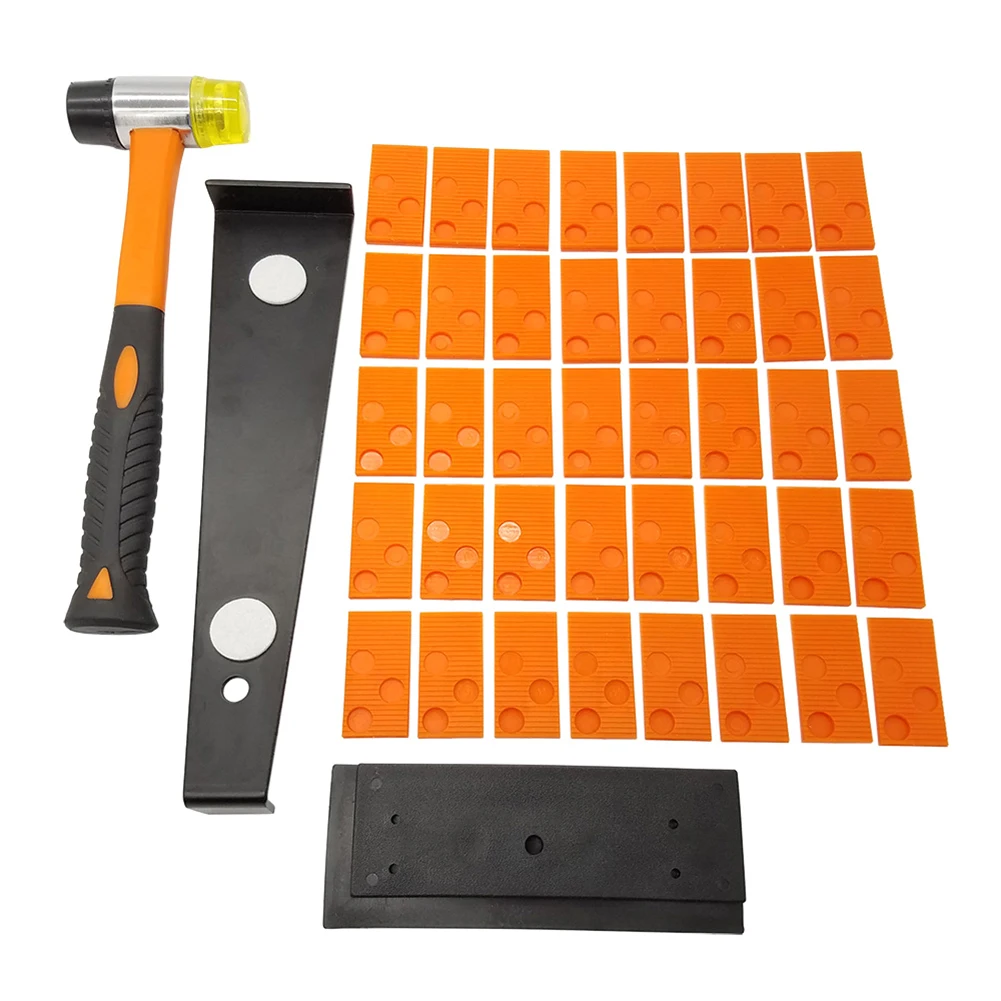 22pcs/23pcs/33pcs/43pcs Multiple Laminate Wood Flooring Installation Kit with Mallet Spacers Pull Bar Tapping Block
22pcs/23pcs/33pcs/43pcs Multiple Laminate Wood Flooring Installation Kit with Mallet Spacers Pull Bar Tapping Block