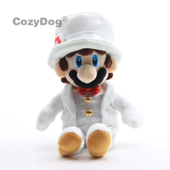 23cm Mario Series Plush Dolls Game Characters Mario Gentleman Wear a White Uniform Sitting Mario Posture Doll Children Gift
23cm Mario Series Plush Dolls Game Characters Mario Gentleman Wear a White Uniform Sitting Mario Posture Doll Children Gift