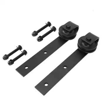 1 Pair Mute Carbon Steel Sliding Rail Pulley Track Rail Roller Set Household
1 Pair Mute Carbon Steel Sliding Rail Pulley Track Rail Roller Set Household