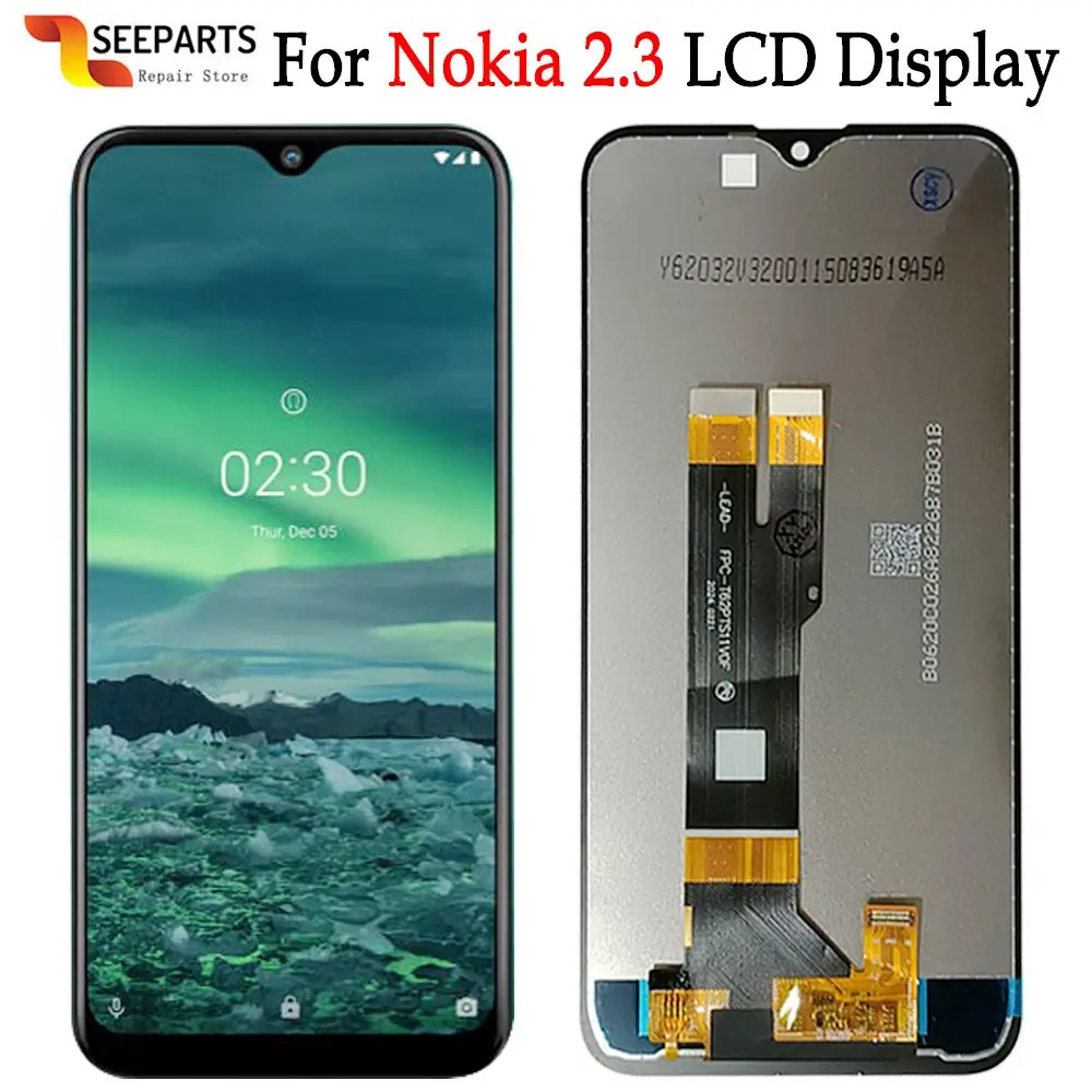ЖК-дисплей с сенсорным экраном и дигитайзером в сборе для Nokia 2 3 TA-1206 LCD TA-1211 TA-1214