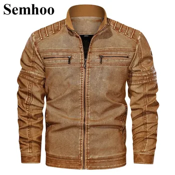 2019 New Autumn And Winter Men's Washed Vintage Leather Jacket PU Motorcycle Fashion Men's Jacket Plus Size L---6XL
2019 New Autumn And Winter Men's Washed Vintage Leather Jacket PU Motorcycle Fashion Men's Jacket Plus Size L---6XL