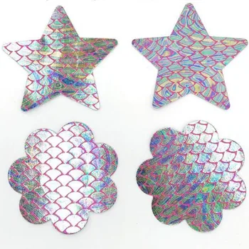 GEOCOCCYX 10pairs (20 Pcs) /lot New women's Breast Pasties Nipple Covers Mermaid pattern adhesive with a soft
GEOCOCCYX 10pairs (20 Pcs) /lot New women's Breast Pasties Nipple Covers Mermaid pattern adhesive with a soft