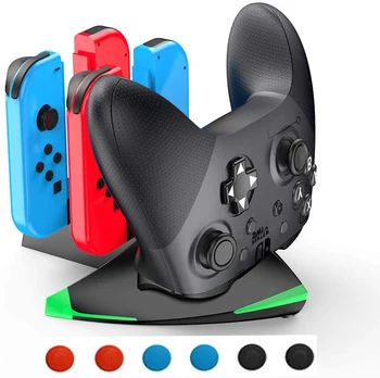 Nintend Switch And Switch Pro Controller Charging Dock Station Stand Holder For Nintendo Switch Joycon 1 for Switch Pro Charger
Nintend Switch And Switch Pro Controller Charging Dock Station Stand Holder For Nintendo Switch Joycon 1 for Switch Pro Charger