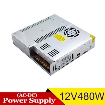 Universal dc Power Supply 12V 40A 480W Driver Transformer 220V 110V AC To DC12V SMPS For LED Strip Modules Lighting Monitor CCTV
Universal dc Power Supply 12V 40A 480W Driver Transformer 220V 110V AC To DC12V SMPS For LED Strip Modules Lighting Monitor CCTV
