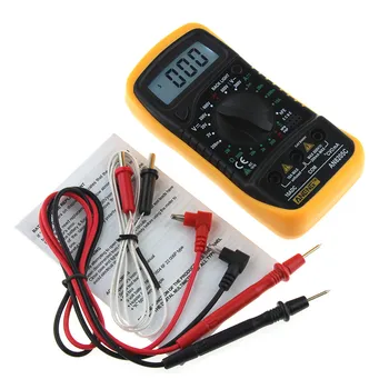 Thermometry Digital Multimeter Voltmeter Ammeter AC DC OHM Volt Tester Test Temperature Gauge Tool
Thermometry Digital Multimeter Voltmeter Ammeter AC DC OHM Volt Tester Test Temperature Gauge Tool