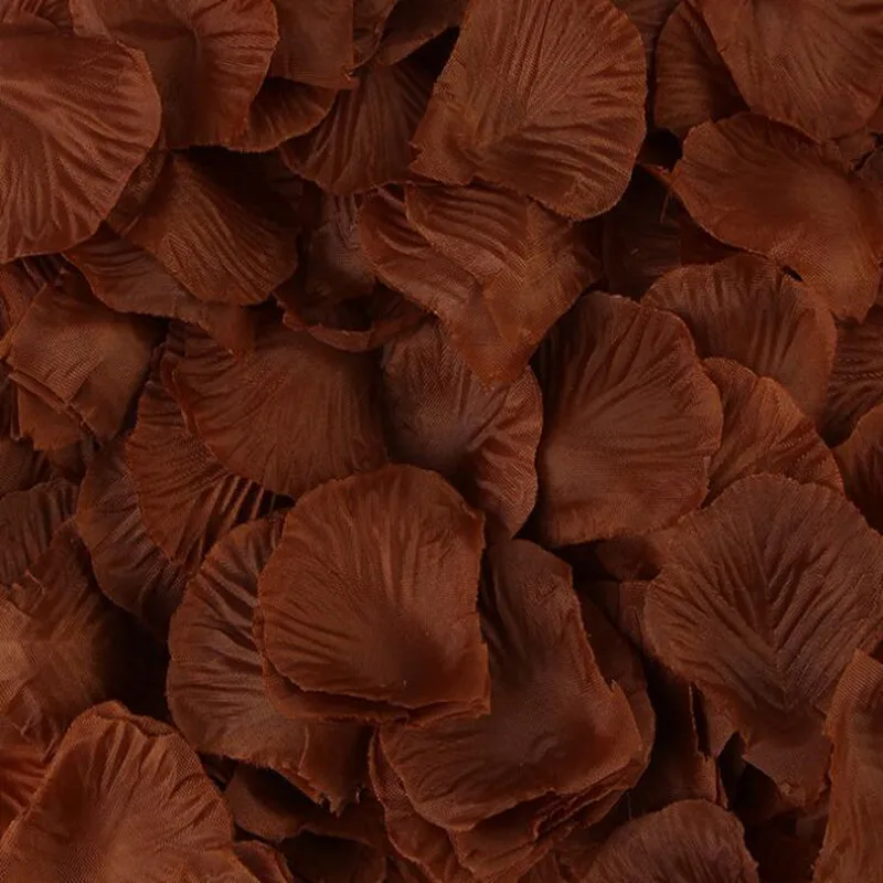 500pcs Coffee Silk Rose Petals Bulk Flower Petals Wedding Party Decor Bridal Shower Confetti Brown Artificial Flower Petals
500pcs Coffee Silk Rose Petals Bulk Flower Petals Wedding Party Decor Bridal Shower Confetti Brown Artificial Flower Petals