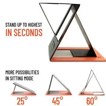 Universal Metal Folding Adjustable Laptop Holder Stand Non-slip Bracket Rack angle of 25 45 60 degrees for reducing the fatigue
Universal Metal Folding Adjustable Laptop Holder Stand Non-slip Bracket Rack angle of 25 45 60 degrees for reducing the fatigue