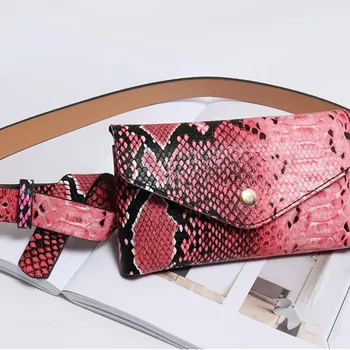 Fashion Women Waist Pack Belt Serpentine Fanny Pack PU Leather Waist Bag Fashion Snake Belt Girdle High Quality Female Purse
Fashion Women Waist Pack Belt Serpentine Fanny Pack PU Leather Waist Bag Fashion Snake Belt Girdle High Quality Female Purse