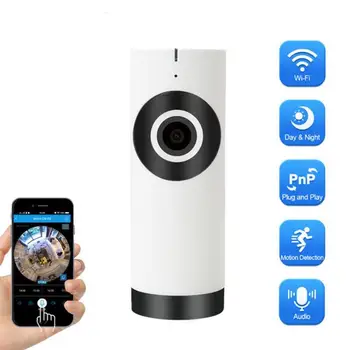 Intelligent 360 Panoramic Surveillance Camera Portable Supporting Two-way Voice Intercom Wide Angle Camera Support TF Card
Intelligent 360 Panoramic Surveillance Camera Portable Supporting Two-way Voice Intercom Wide Angle Camera Support TF Card
