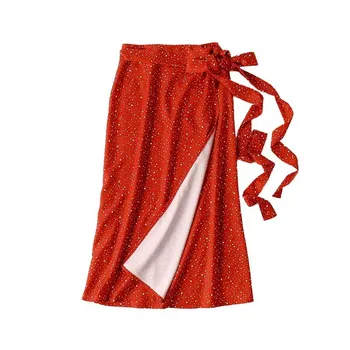 Women Elegant Red Print Cross Lace Up Wrap Skirts Empire Bohemian Style Sashes Casual A-Line Mid Skirt
Women Elegant Red Print Cross Lace Up Wrap Skirts Empire Bohemian Style Sashes Casual A-Line Mid Skirt