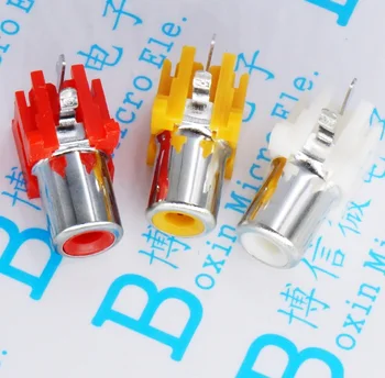 10Pcs/Lot Rca Socket 2 Feet 3 Feet Av Same Core Socket Pcb Welding Audio Video Lotus Seat Av-8.4-5
10Pcs/Lot Rca Socket 2 Feet 3 Feet Av Same Core Socket Pcb Welding Audio Video Lotus Seat Av-8.4-5