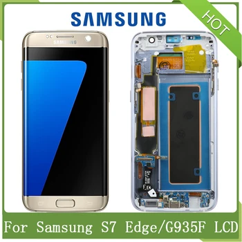 Original 5.5 "SUPER AMOLED LCD For SAMSUNG GALAXY S7 Edge G935 G935f With Frame LCD Display Touch Digitizer Assembly Replacement
Original 5.5 "SUPER AMOLED LCD For SAMSUNG GALAXY S7 Edge G935 G935f With Frame LCD Display Touch Digitizer Assembly Replacement