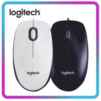 

Logitech M100R USB Wired Optical Mouse Computer PC Laptop Ergonomic 1000dpi 3 Buttons Mice Household Gaming Working Mouse