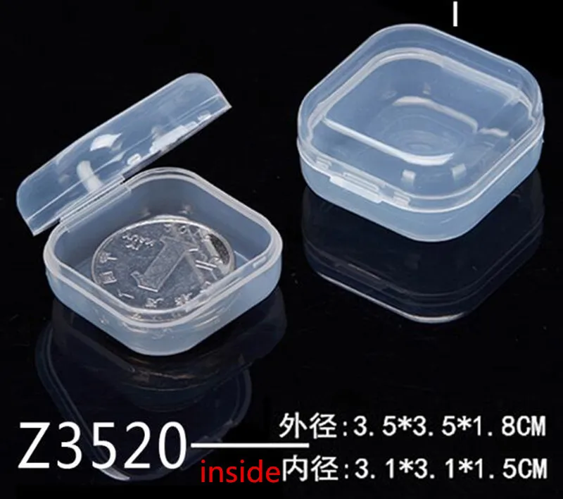 50pcs Transparent small box mini parts box plastic box small square box small storage box plastic covered earplug box
50pcs Transparent small box mini parts box plastic box small square box small storage box plastic covered earplug box