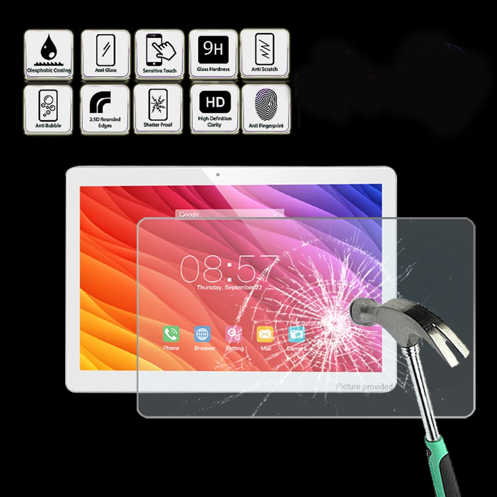 Tablet Tempered Glass Screen Protector Cover for Cube T12 10.1" - Anti Fingerprint Screen Film Protector Guard Cover
Tablet Tempered Glass Screen Protector Cover for Cube T12 10.1" - Anti Fingerprint Screen Film Protector Guard Cover