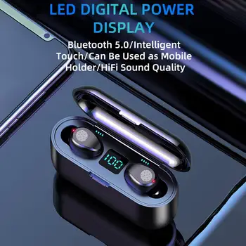 TWS Wireless Earphone Bluetooth 5.0 Headphone Mini Earbuds 3500mAh Charging Box Stereo CVC 8.0 Noise Reduction Sports Headset
TWS Wireless Earphone Bluetooth 5.0 Headphone Mini Earbuds 3500mAh Charging Box Stereo CVC 8.0 Noise Reduction Sports Headset