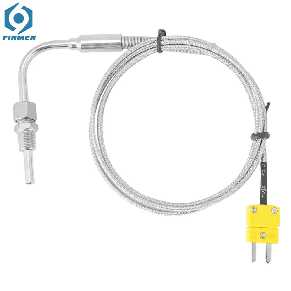 EGT K Type Thermocouple Temperature Controller Tools 0-1250 C Exhaust Gas Temp Sensor Probe Connector with Exposed Tip
EGT K Type Thermocouple Temperature Controller Tools 0-1250 C Exhaust Gas Temp Sensor Probe Connector with Exposed Tip