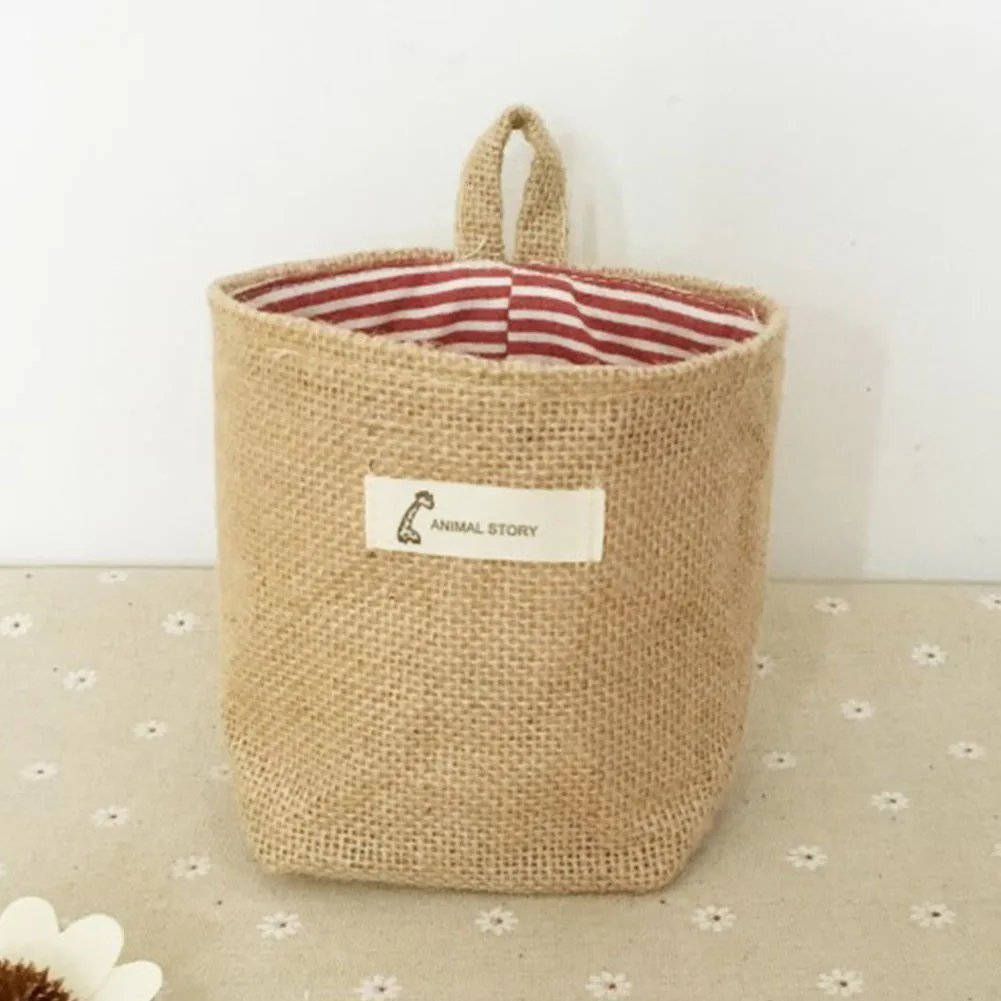 Hanging Wall Cotton Linen Space Saving Pocket Toy Holder Practical Collapsible Foldable Storage Bag Sundries Organizer Small
Hanging Wall Cotton Linen Space Saving Pocket Toy Holder Practical Collapsible Foldable Storage Bag Sundries Organizer Small